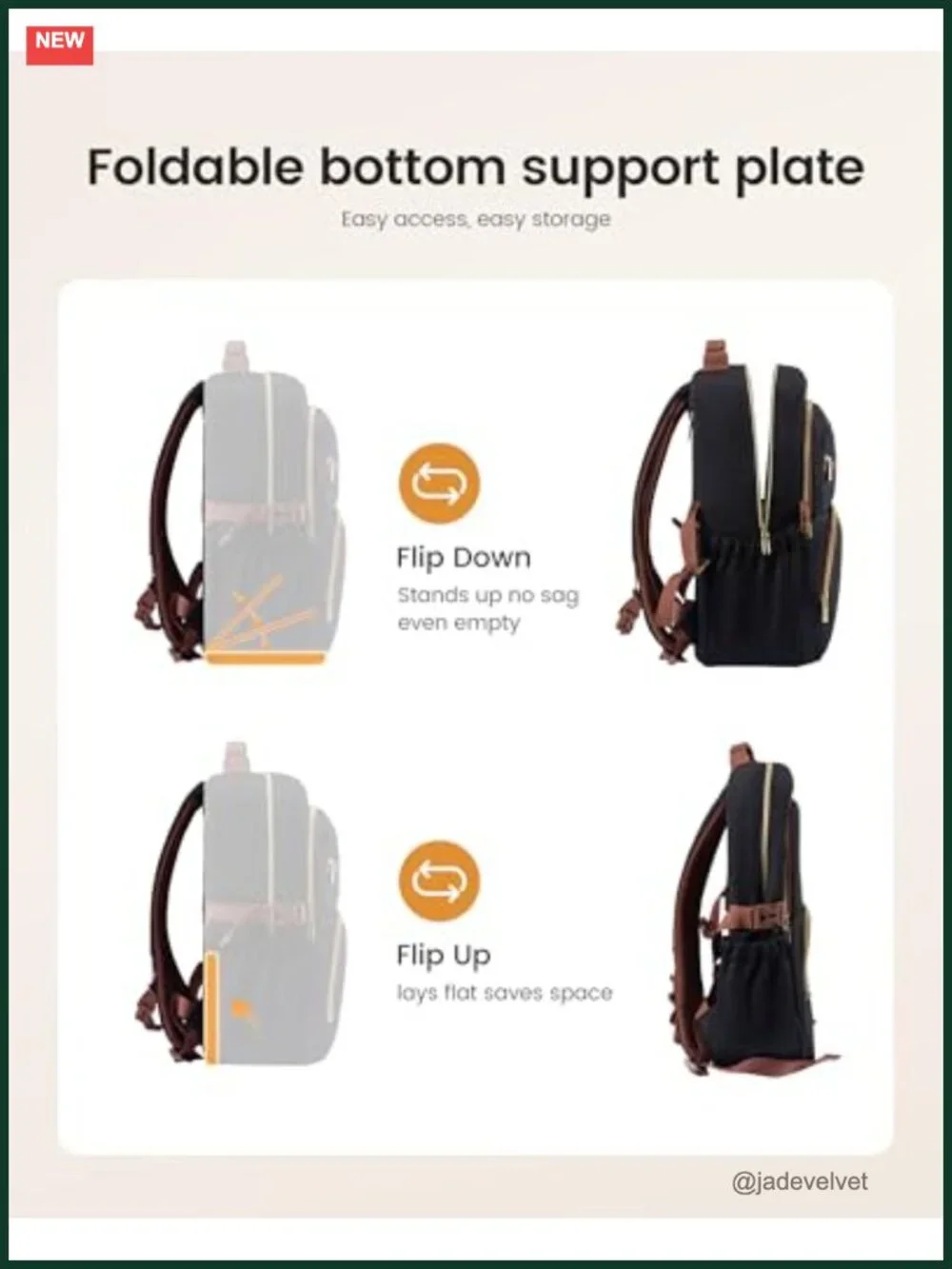 Laptop Backpack with Giant Tumbler Pocket - Water-Resistant Travel Daypack